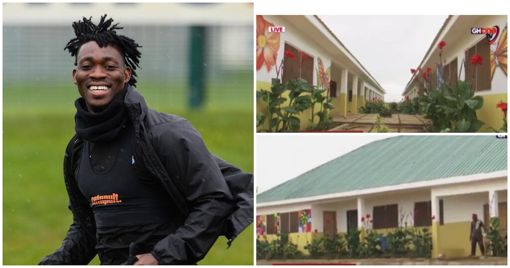 Christian Atsu can now rest in peace as the ex-footballer’s school building has been completed. See the beautiful photos and video